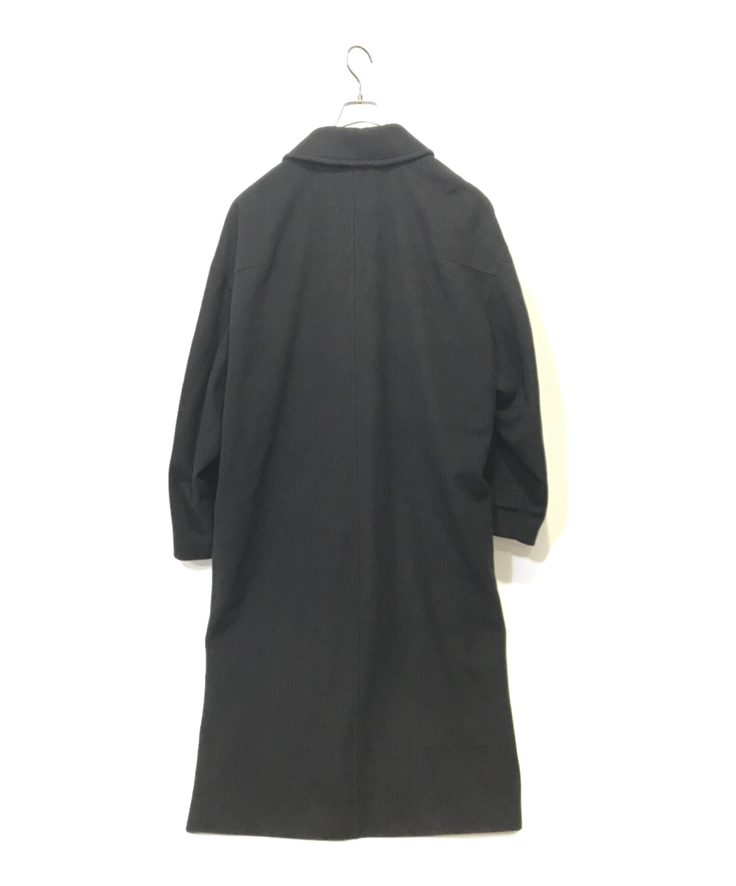 中古・古着通販】CULLNI (クルニ) Compressed Melton Tie Locken Coat ブラック サイズ:2｜ブランド・古着通販  トレファク公式【TREFAC FASHION】スマホサイト