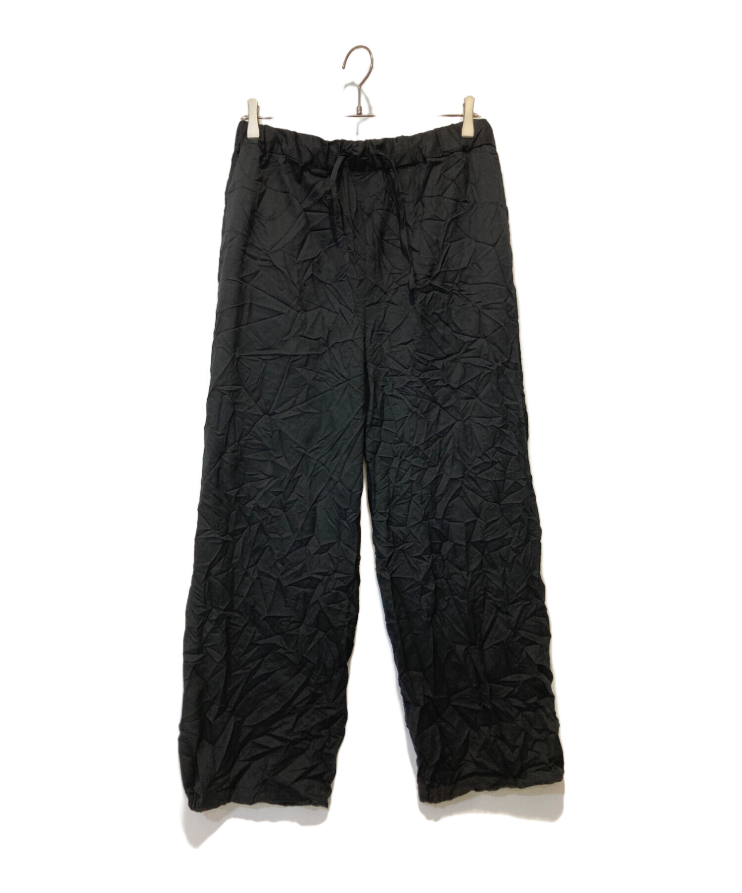 中古・古着通販】DIGAWEL (ディガウェル) Wide lounge pants ブラック サイズ:2｜ブランド・古着通販  トレファク公式【TREFAC FASHION】スマホサイト