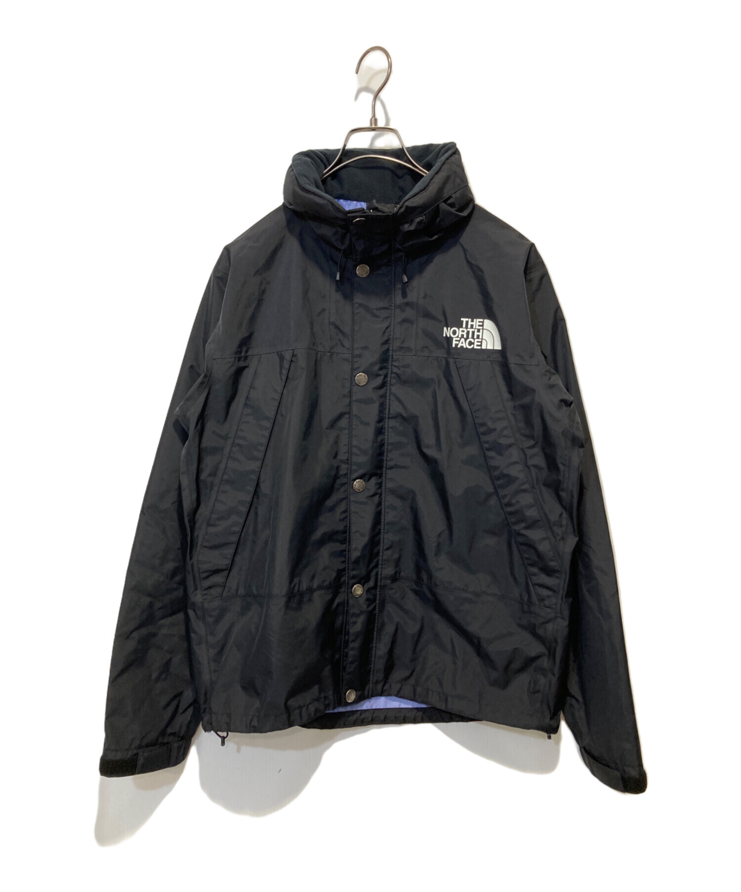 中古・古着通販】THE NORTH FACE (ザ ノース フェイス) マウンテンレインテックスジャケット ブラック サイズ:L｜ブランド・古着通販  トレファク公式【TREFAC FASHION】スマホサイト