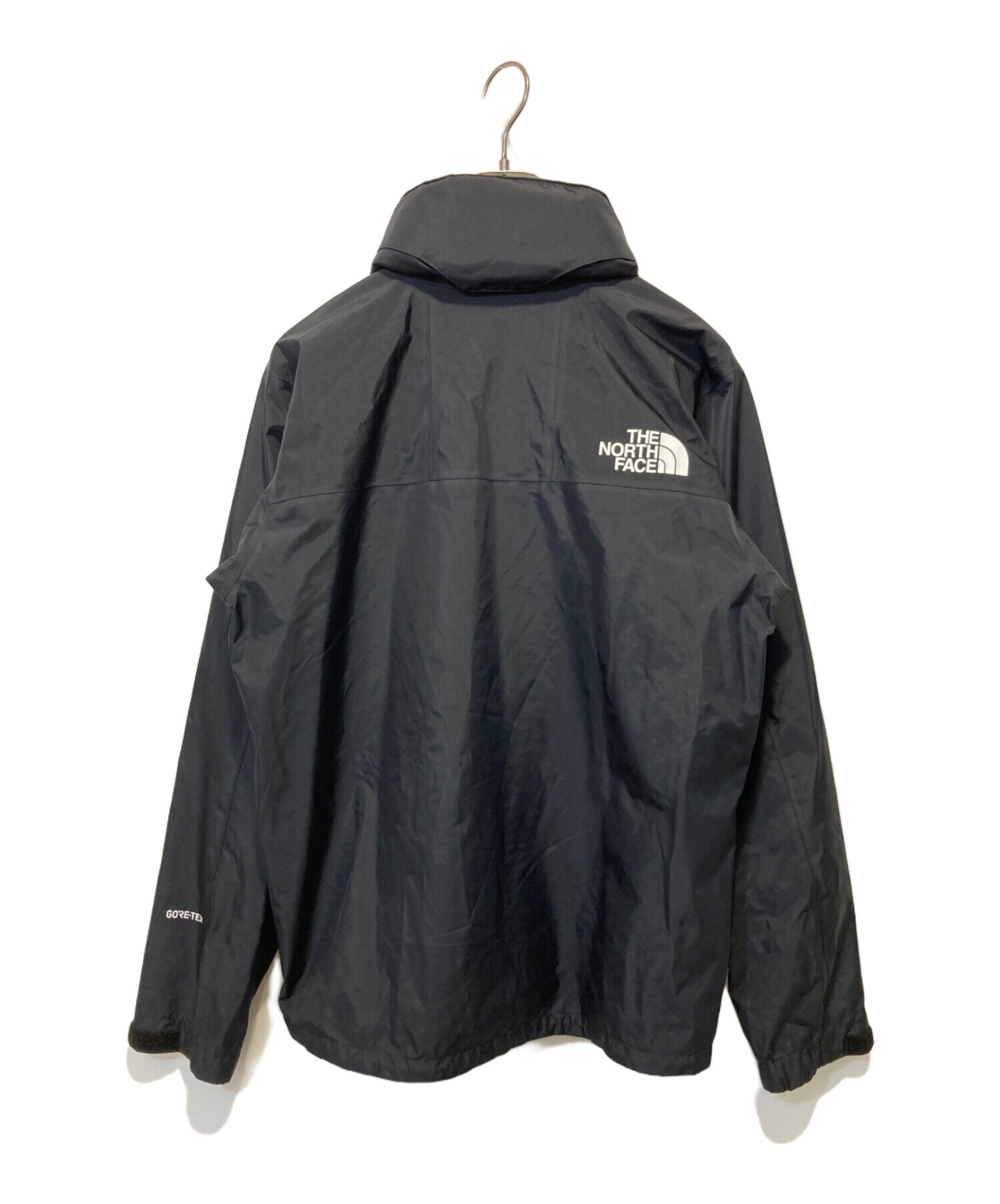 中古・古着通販】THE NORTH FACE (ザ ノース フェイス) マウンテンレインテックスジャケット ブラック サイズ:L｜ブランド・古着通販  トレファク公式【TREFAC FASHION】スマホサイト