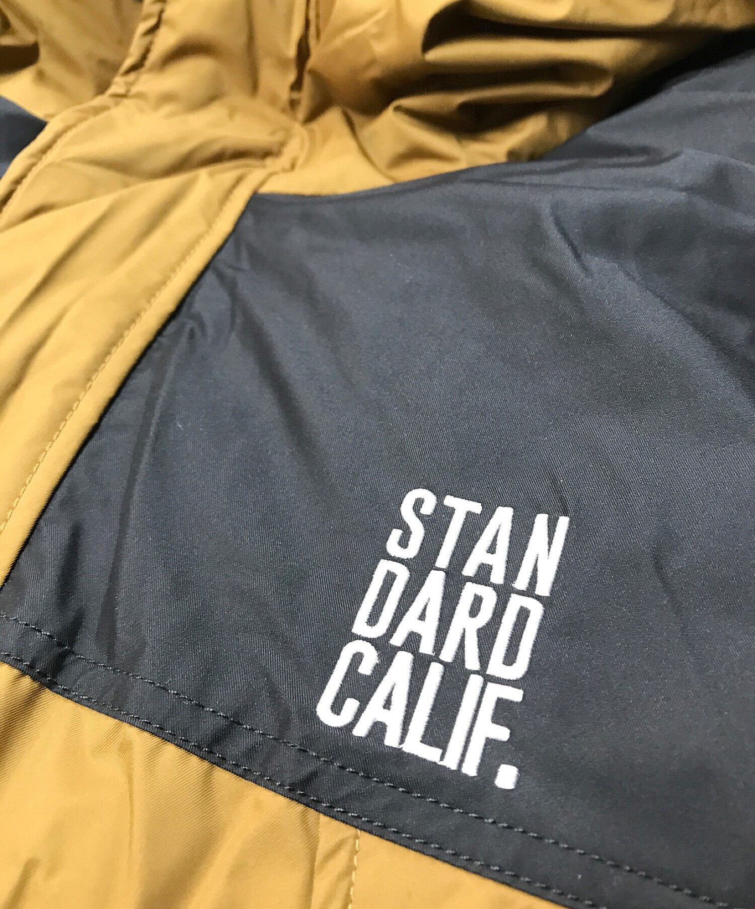 STANDARD CALIFORNIA (スタンダードカリフォルニア) SD Stretch Reversible Puff Parka  ブラウン×カーキ サイズ:XL