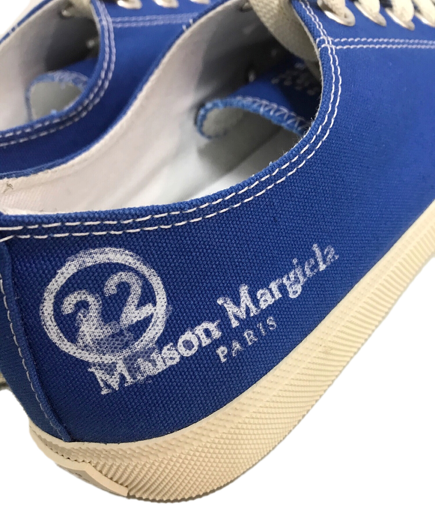 Maison Margiela 22 (メゾン マルジェラ 22) キャンバス足袋スニーカー ブルー サイズ:41