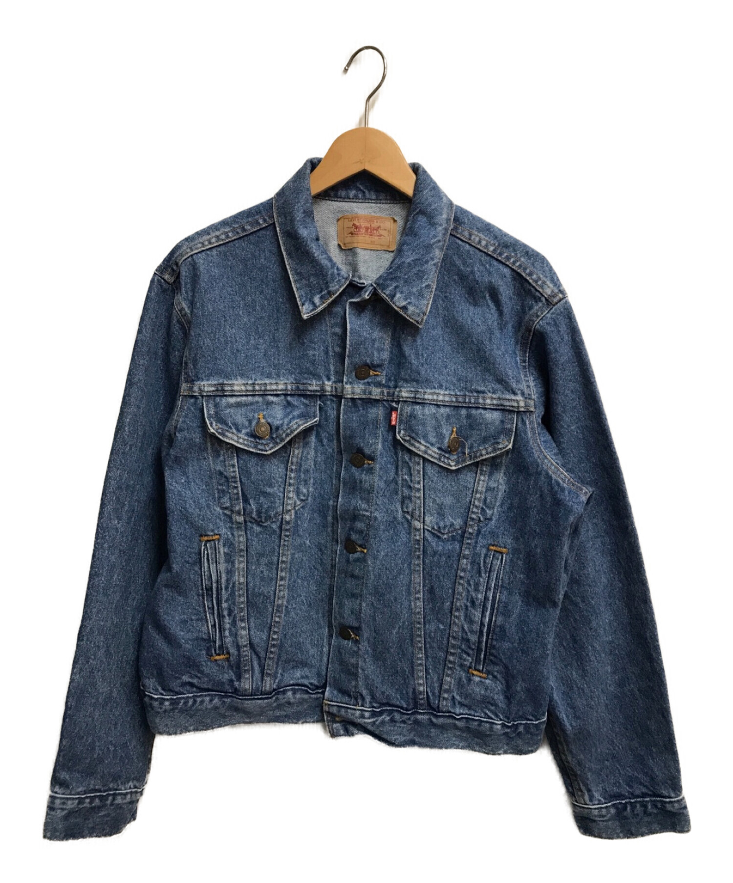 中古・古着通販】LEVI'S (リーバイス) デニムジャケット インディゴ