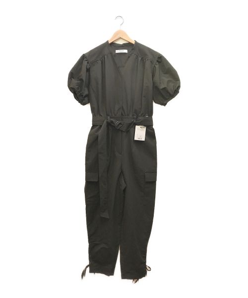 herlipto Volume sleeve Belted Jumpsuit - ロングワンピース