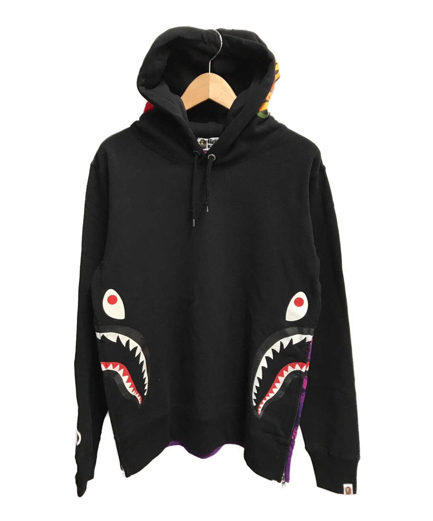 APE BAPE エイプ シャーク プルオーバー パーカー | hartwellspremium.com