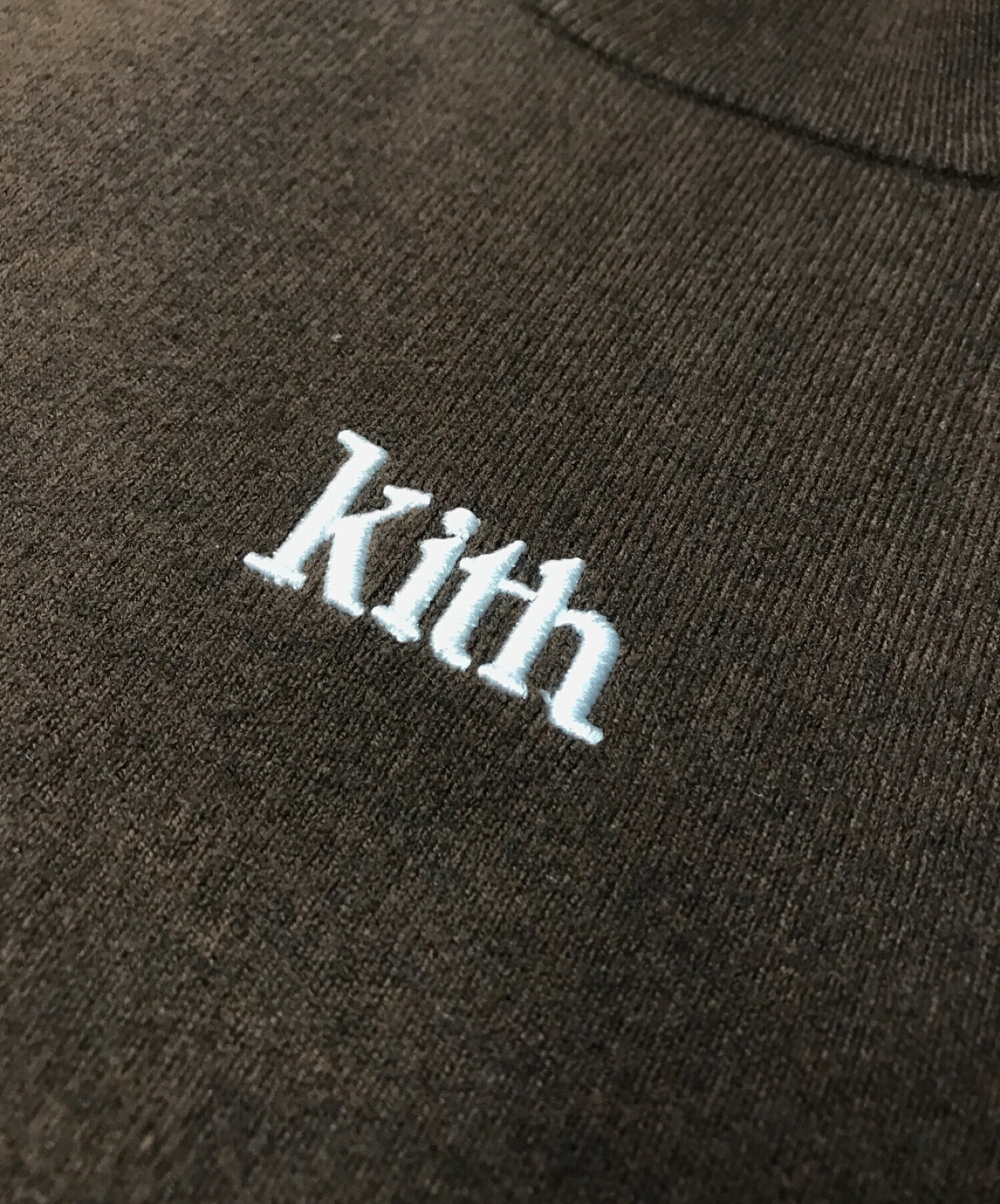 中古・古着通販】KITH (キス) モックイネックニット ブラウン サイズ:S