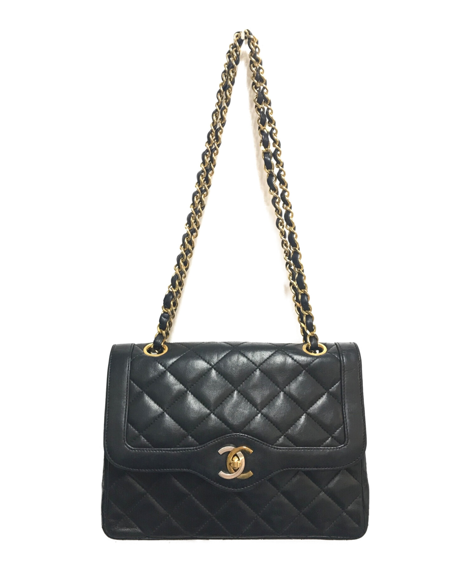 中古・古着通販】CHANEL (シャネル) ダブルフラップ チェーン