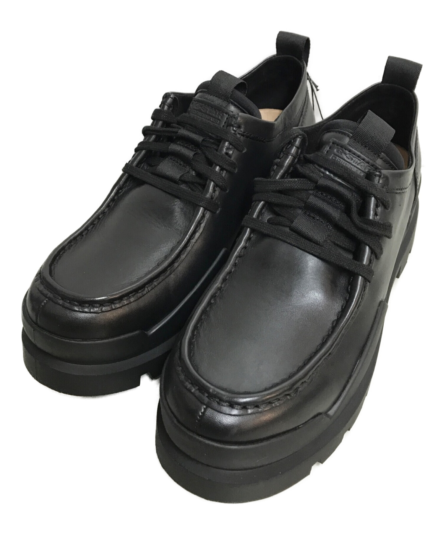 G-STAR RAW (ジースターロゥ) RACKAM WALLABEE ブラック サイズ:25.5