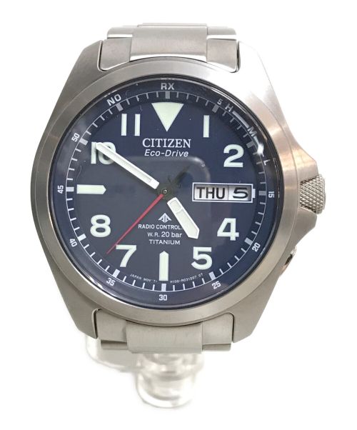 【中古・古着通販】CITIZEN (シチズン) エコドライブ電波時計