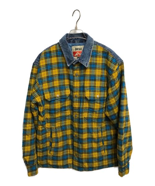 中古・古着通販】DIESEL (ディーゼル) S-BUNデニム切替チェック