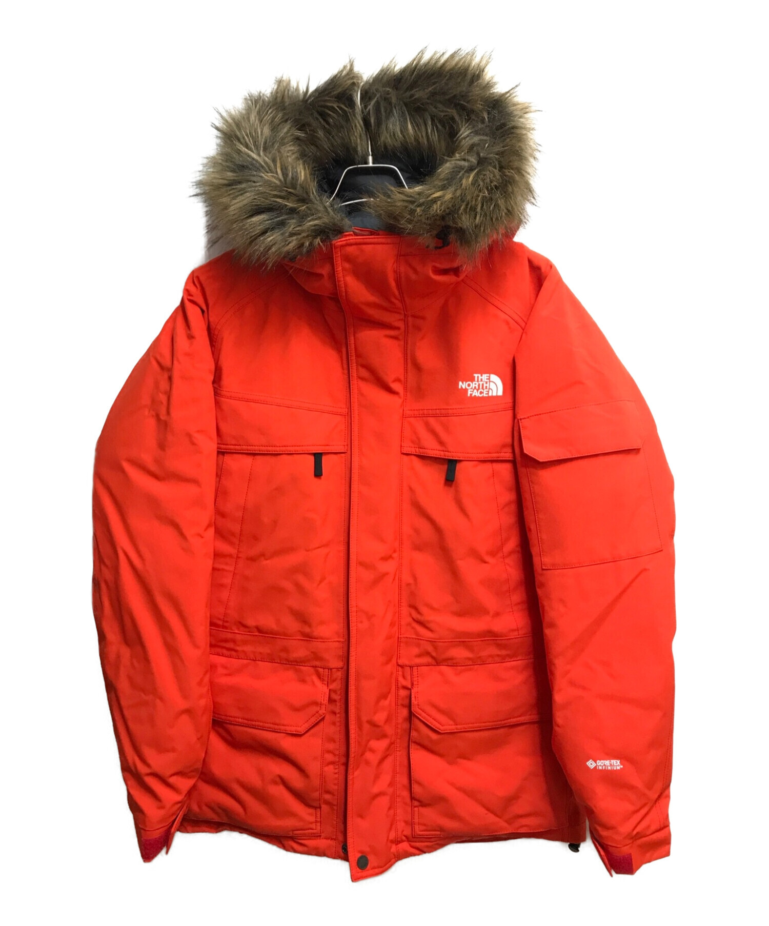 THE NORTH FACE (ザ ノース フェイス) McMurdParka マクマードパーカー レッド サイズ:L