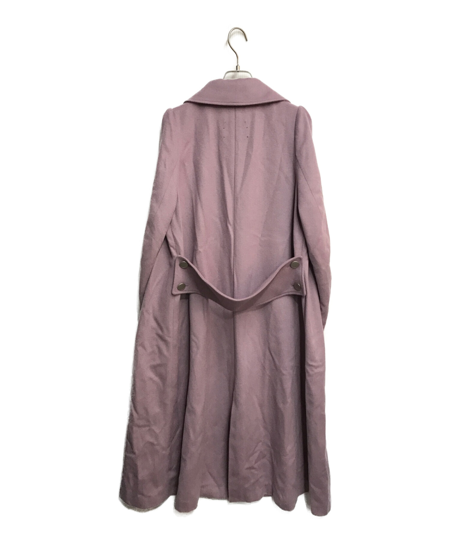 中古・古着通販】Ameri (アメリ) CHARME FLARE LONG COAT ピンク ...