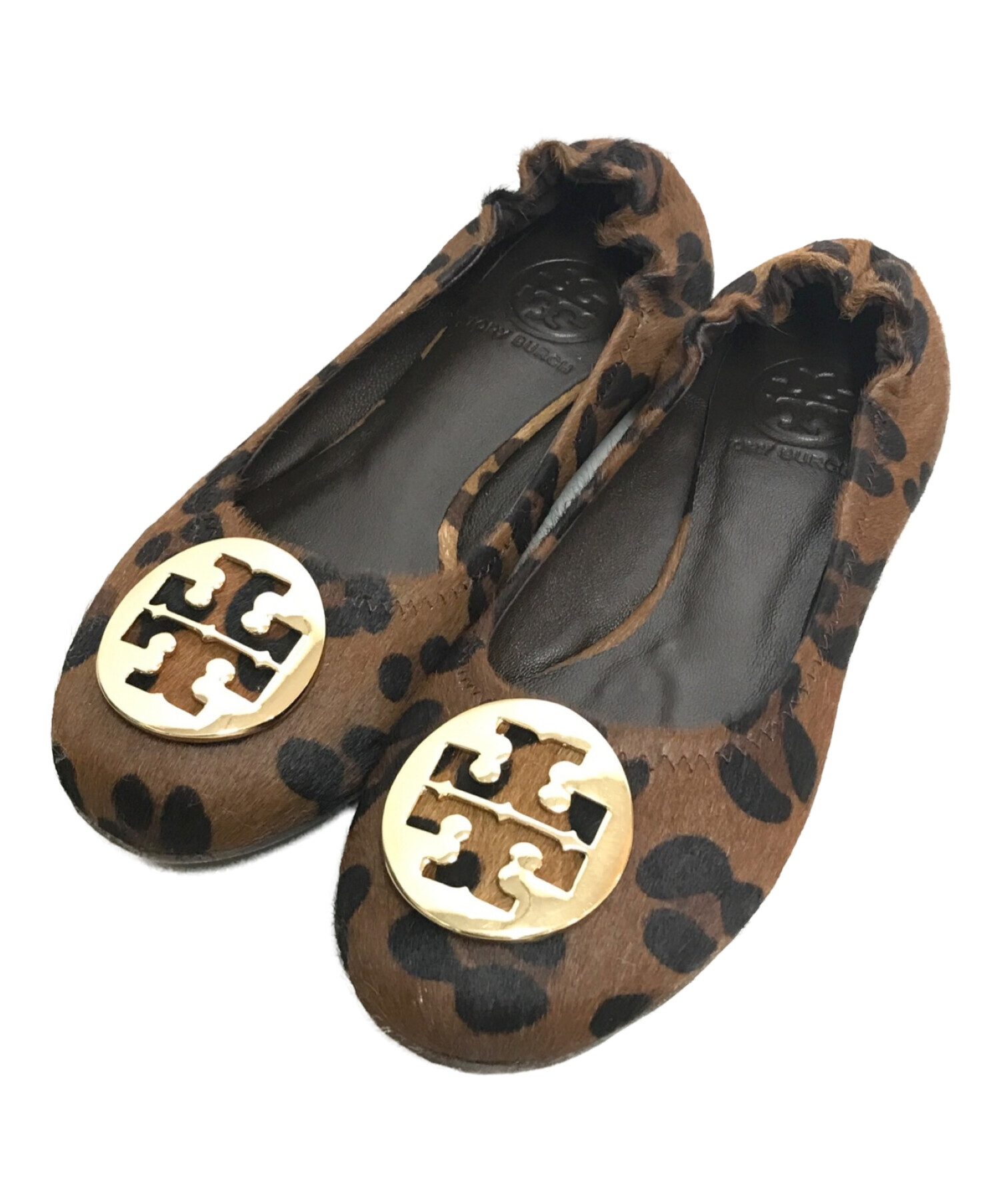 ハイヒール/パンプス【Tory Burch】トリーバーチレオパードハラコ ...