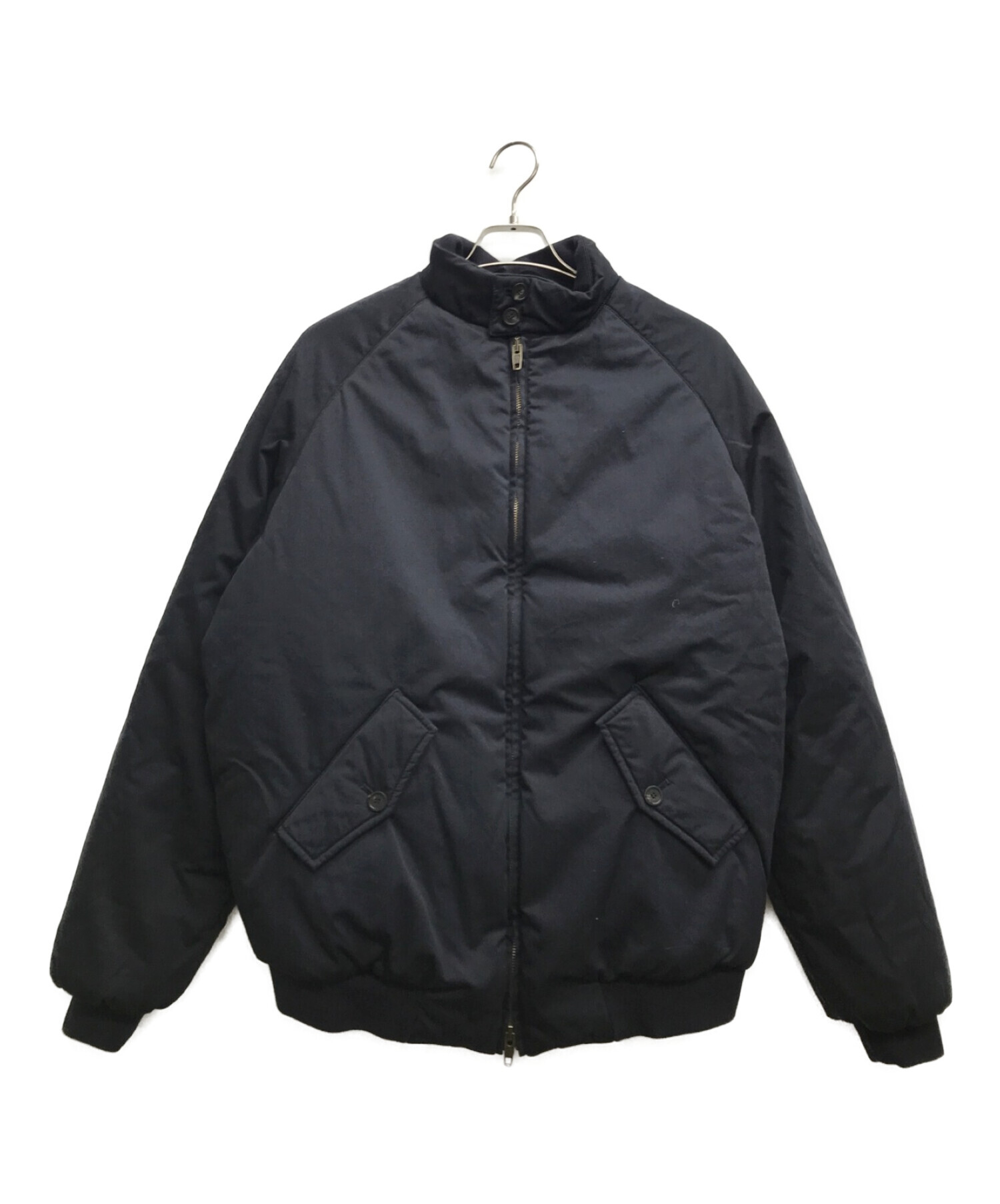 BALENCIAGA (バレンシアガ) Harrington Bomber Jacket / ハリントンボンバージャケット ネイビー サイズ:1