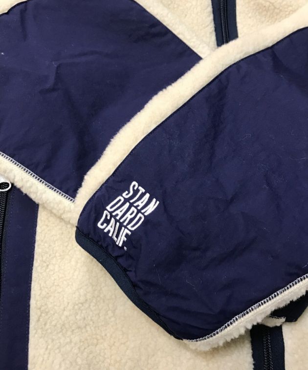 STANDARD CALIFORNIA (スタンダードカリフォルニア) SD Reversible Jacket GO OUT Limited  アイボリー×ネイビー サイズ:X-LARGE