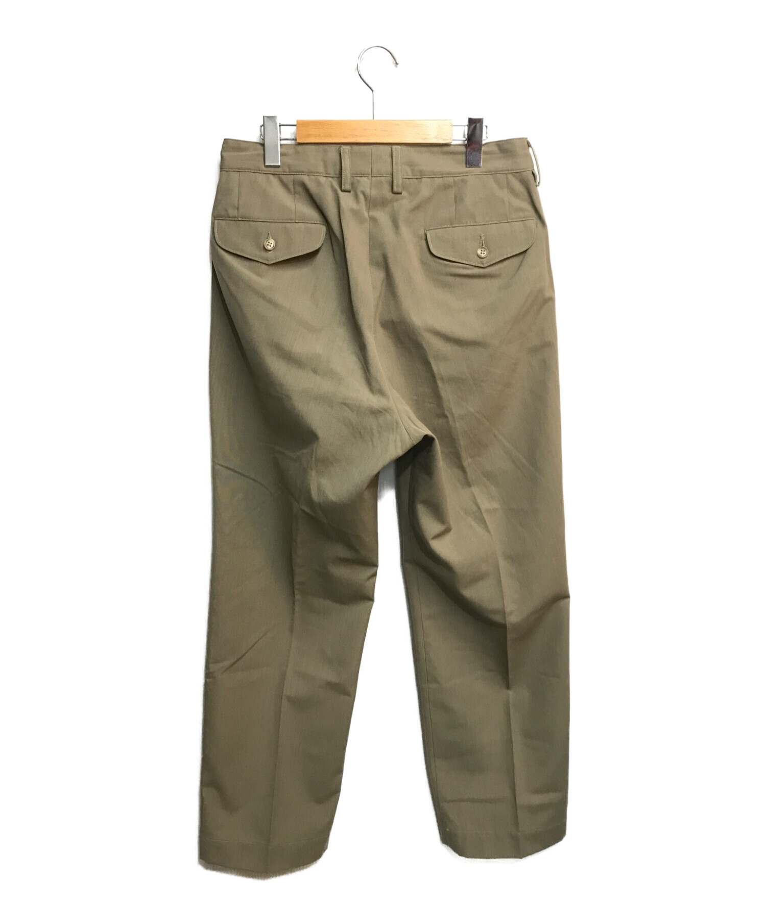 PHIGVEL MAKERS (フィグベルマーカーズ) Taupe Goodman's Trousers オリーブ サイズ:3