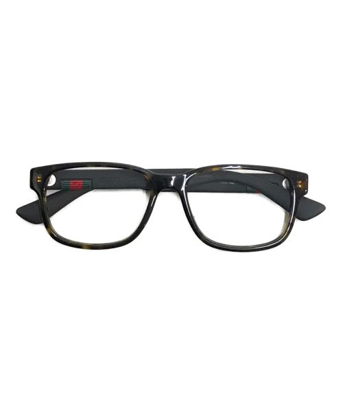 中古・古着通販】GUCCI (グッチ) 眼鏡 ブラック サイズ:53□17-145