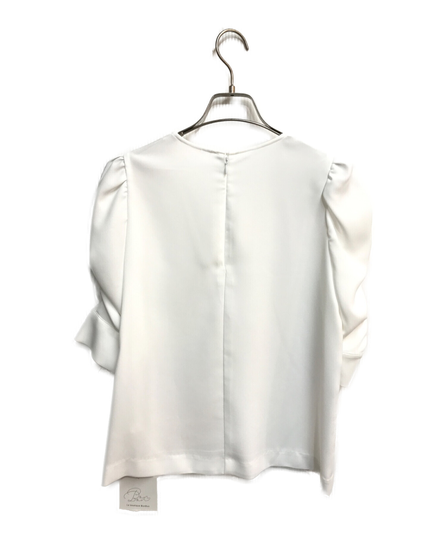 リコRIKO新品ボンボンブラウス白Bonbon blouse31900円-