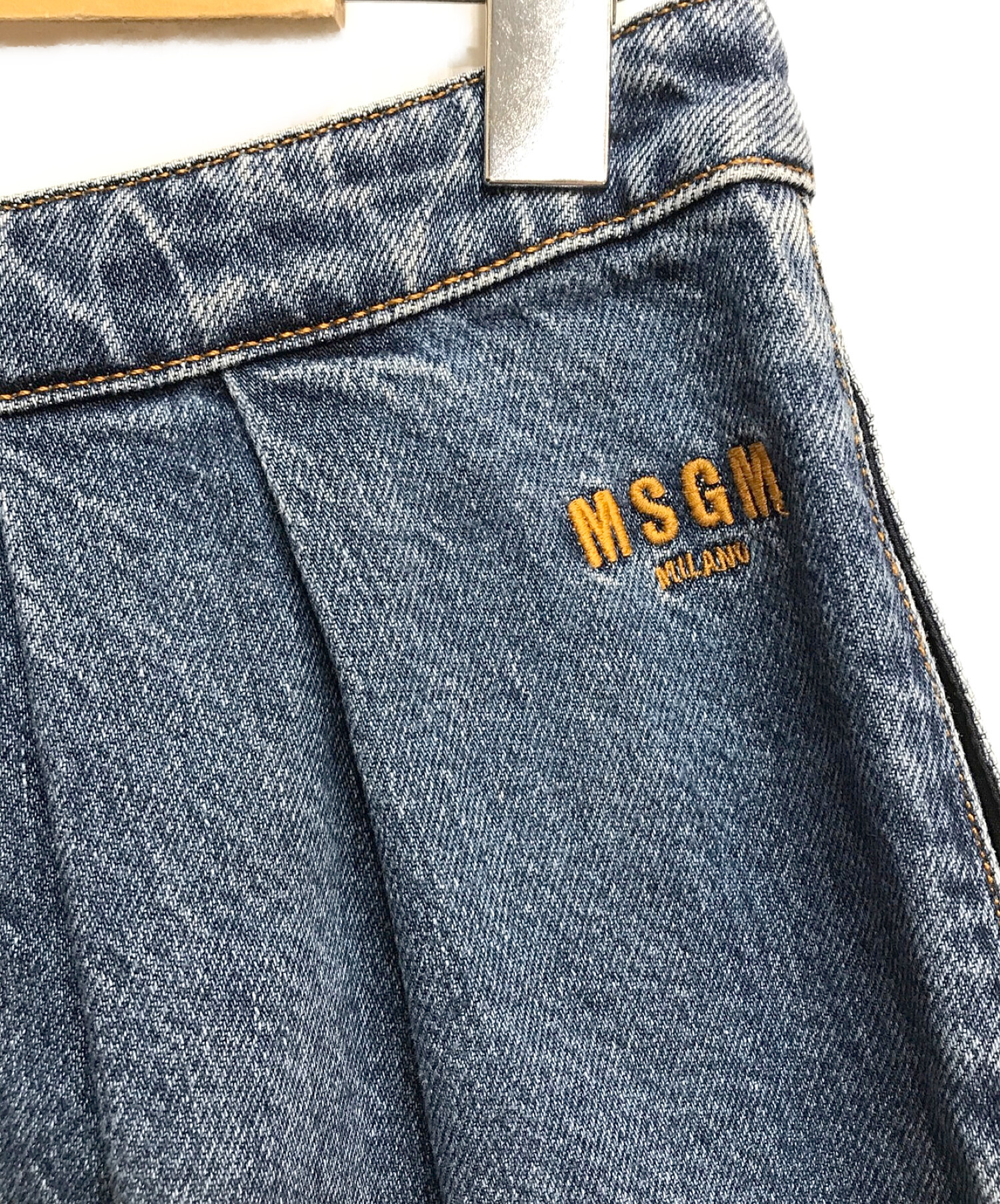 はこぽす対応商品 MSGM by MSGM デニムスカート レディース