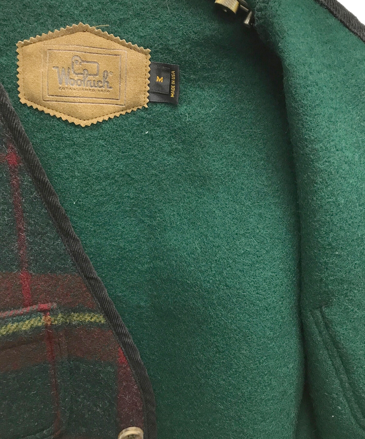 中古・古着通販】WOOLRICH (ウールリッチ) ウールチェックベスト