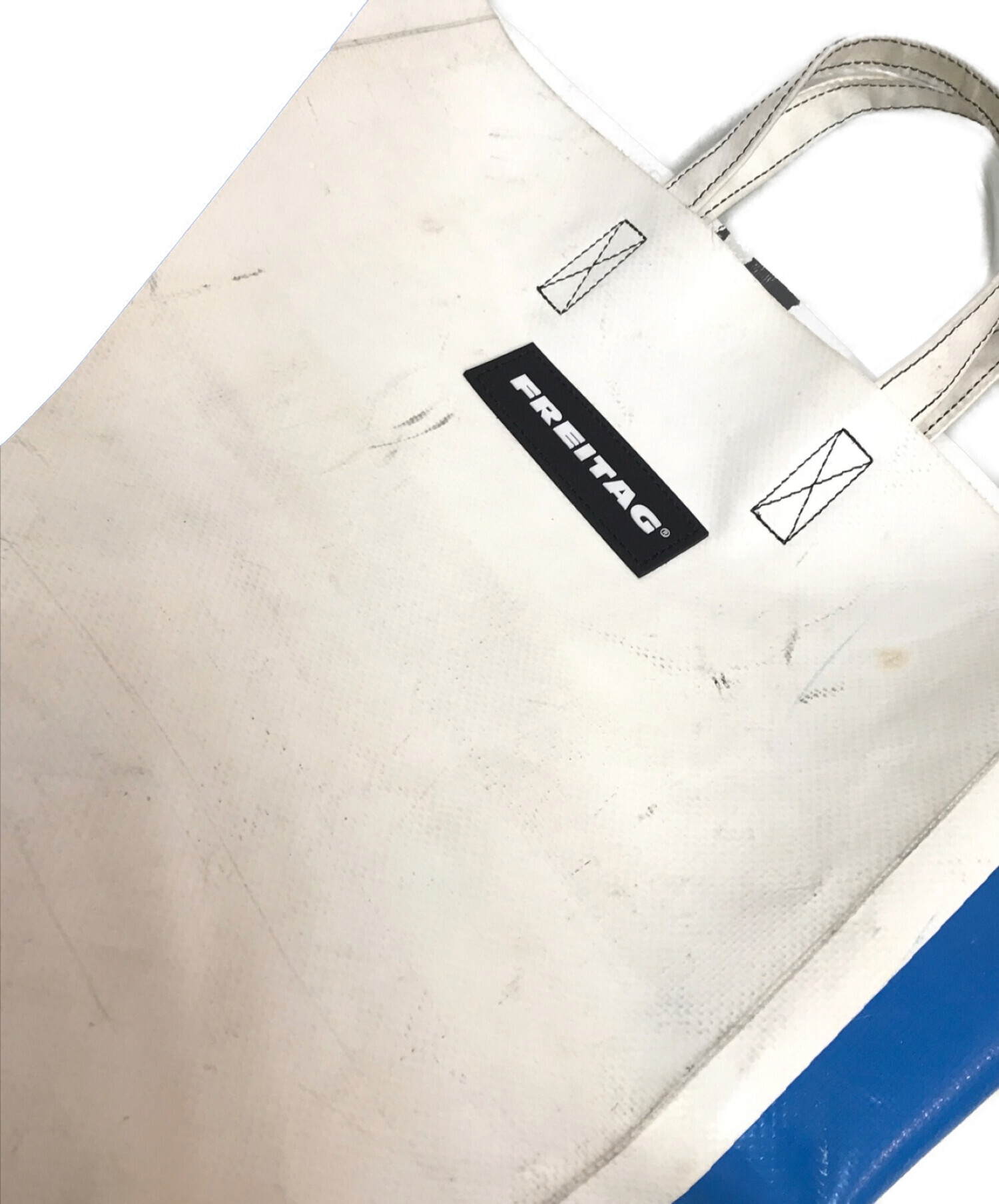 FREITAG (フライターグ) トートバッグ ブルー×ホワイト