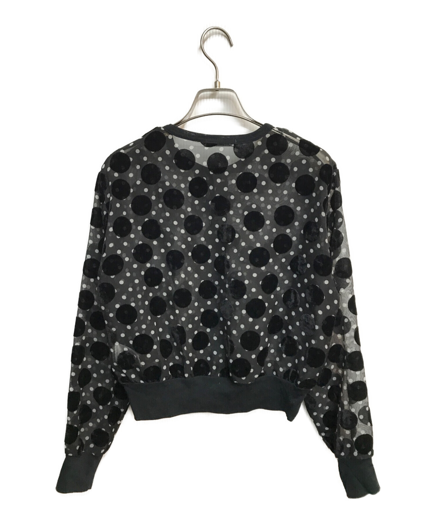 CLANE (クラネ) DOT OPAL CARDIGAN ブラック サイズ:2