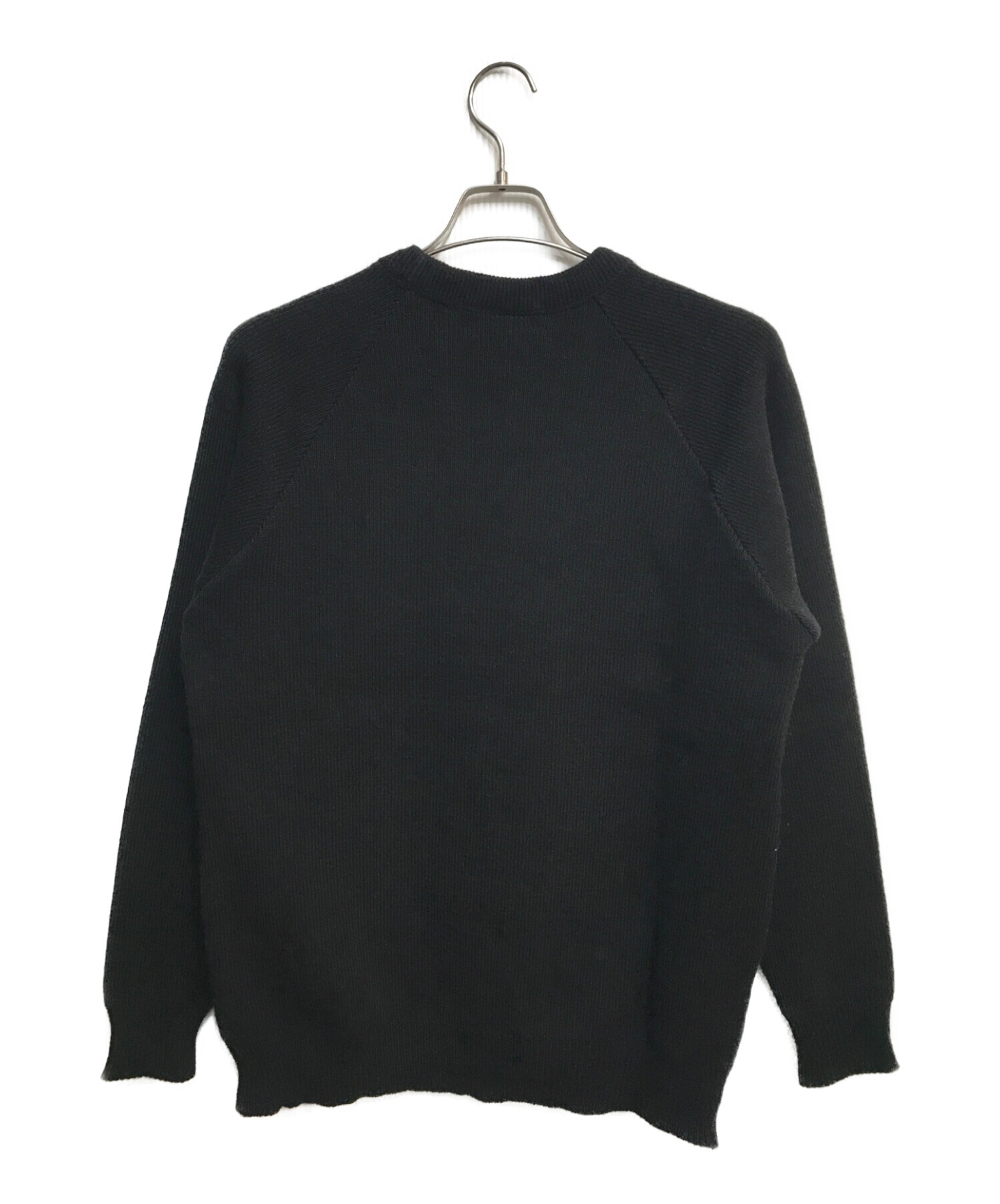 COMME des GARCONS (コムデギャルソン) ロゴセーター ブラック サイズ:L