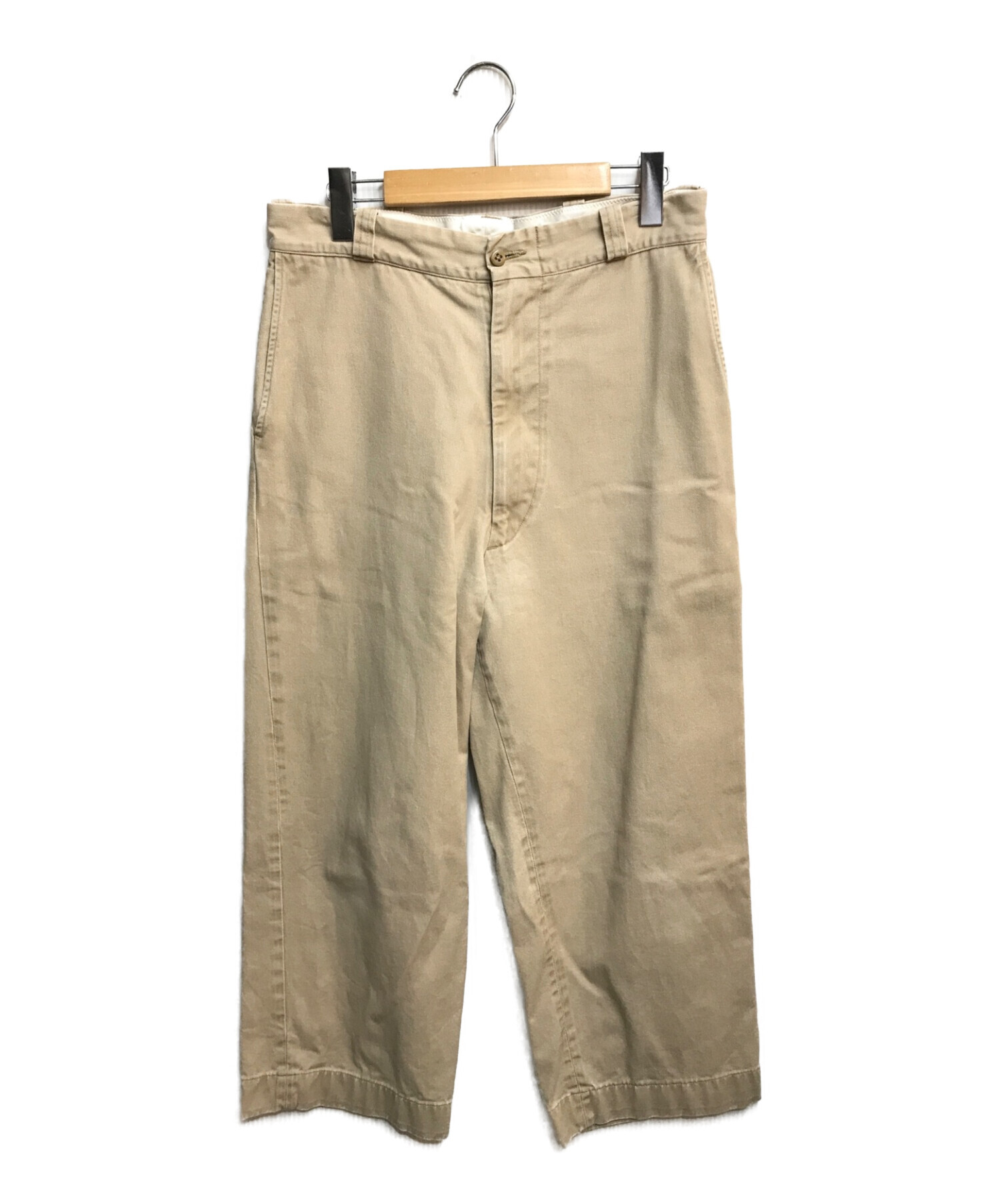 中古・古着通販】YANKSHIRE (ヤンクシャー) CHINO PANTS ベージュ