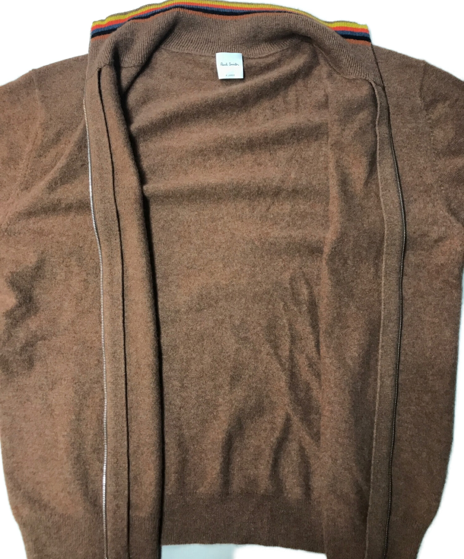 中古・古着通販】PAUL SMITH (ポールスミス) カシミヤジップ