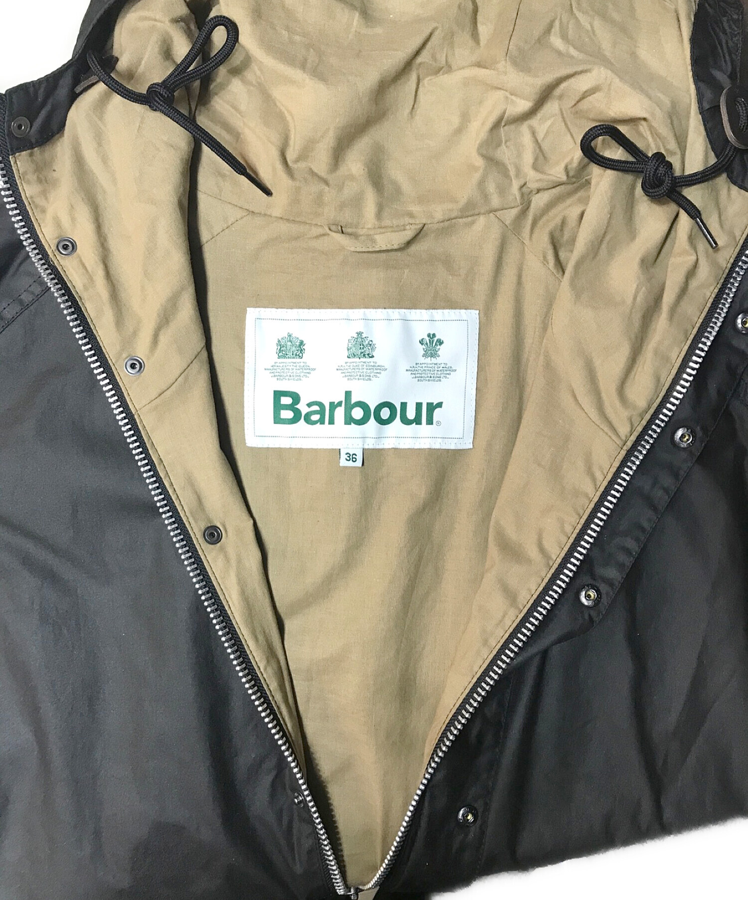 Barbour (バブアー) HIKING COAT ブラック サイズ:36