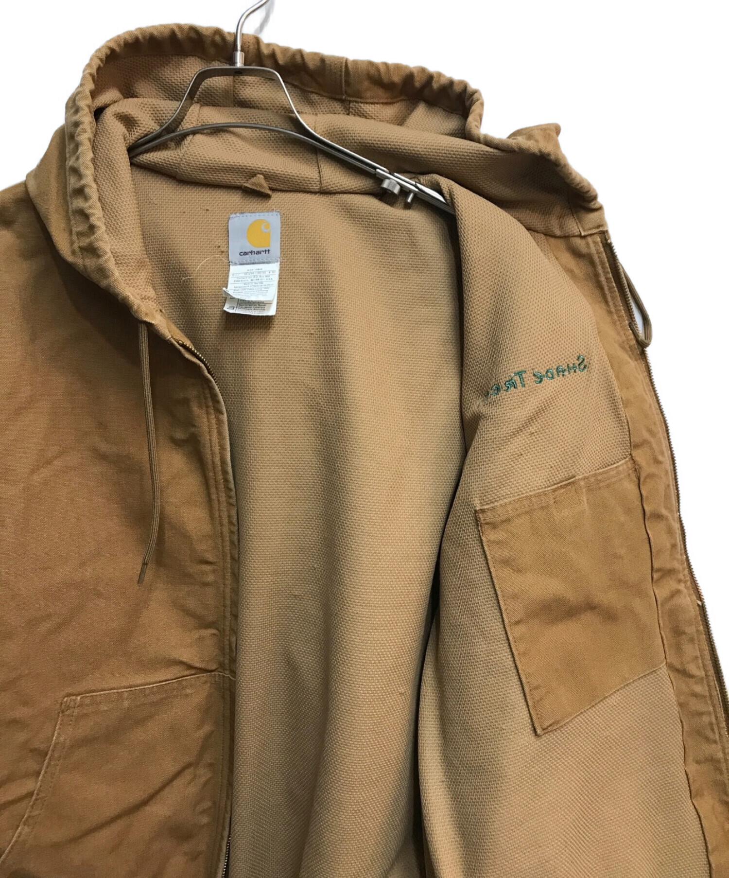 中古・古着通販】CarHartt (カーハート) アクティブパーカー ブラウン