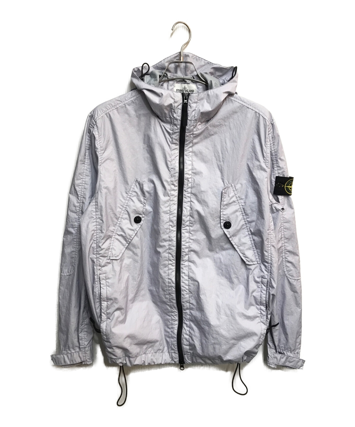 STONE ISLAND (ストーンアイランド) MEMBRANA 3L TC マウンテンパーカー オフホワイト サイズ:XL