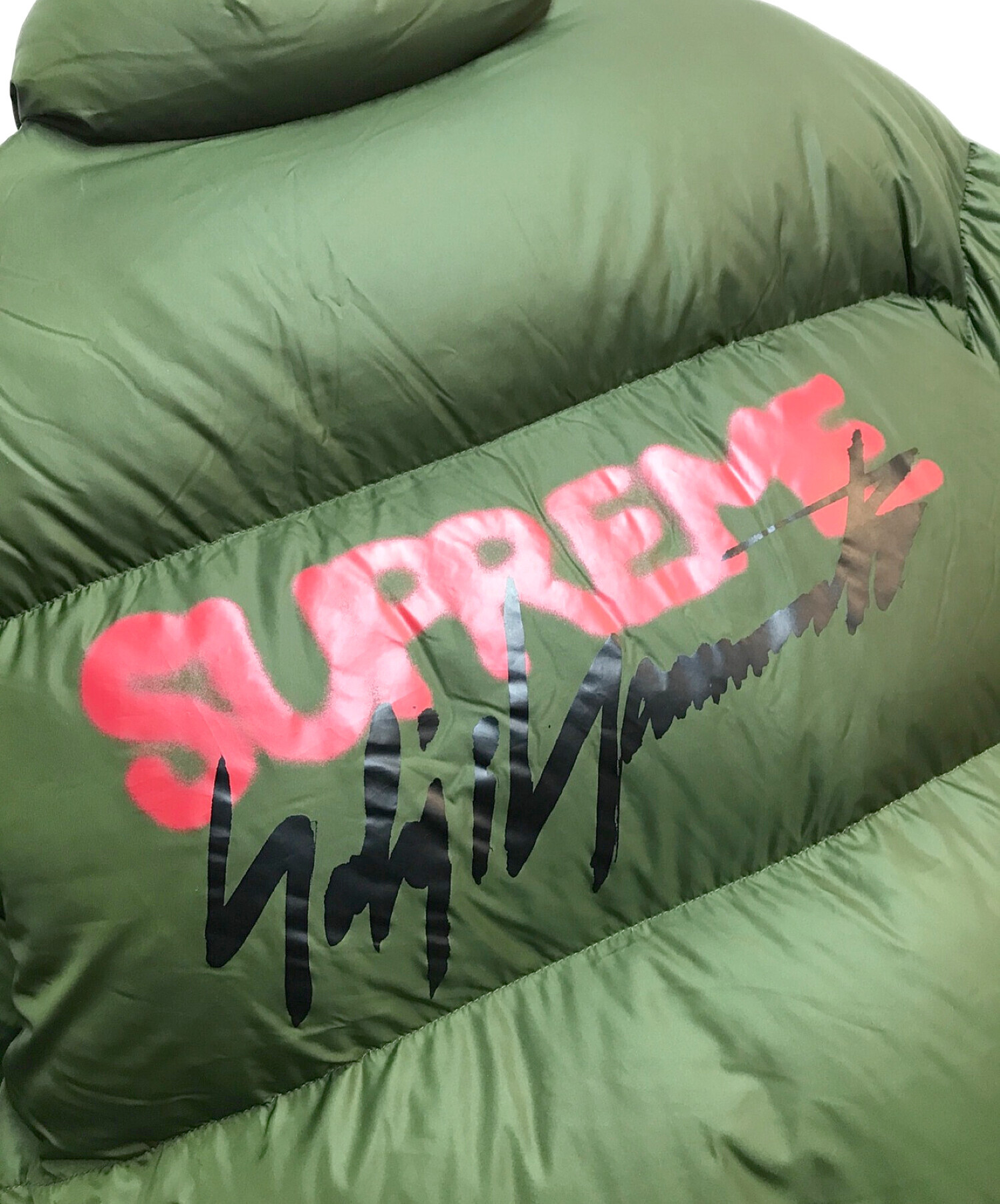 Supreme × Yohji Yamamoto (シュプリーム×ヨウジヤマモト) Down Jacket グリーン サイズ:XL