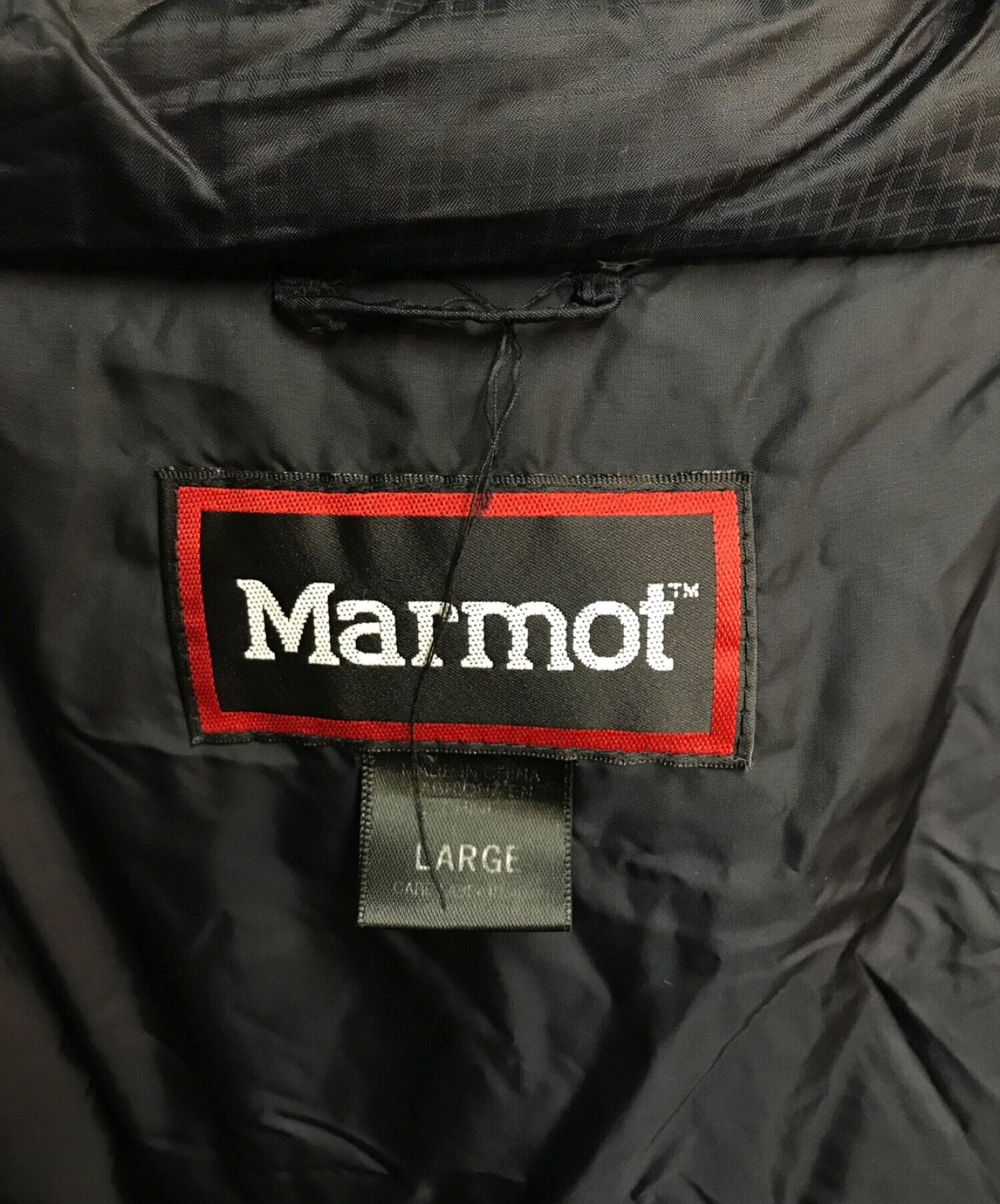 中古・古着通販】MARMOT (マーモット) 90s Marmot GOREDRYLOFT Down Jacket ブラック  サイズ:LARGE｜ブランド・古着通販 トレファク公式【TREFAC FASHION】スマホサイト