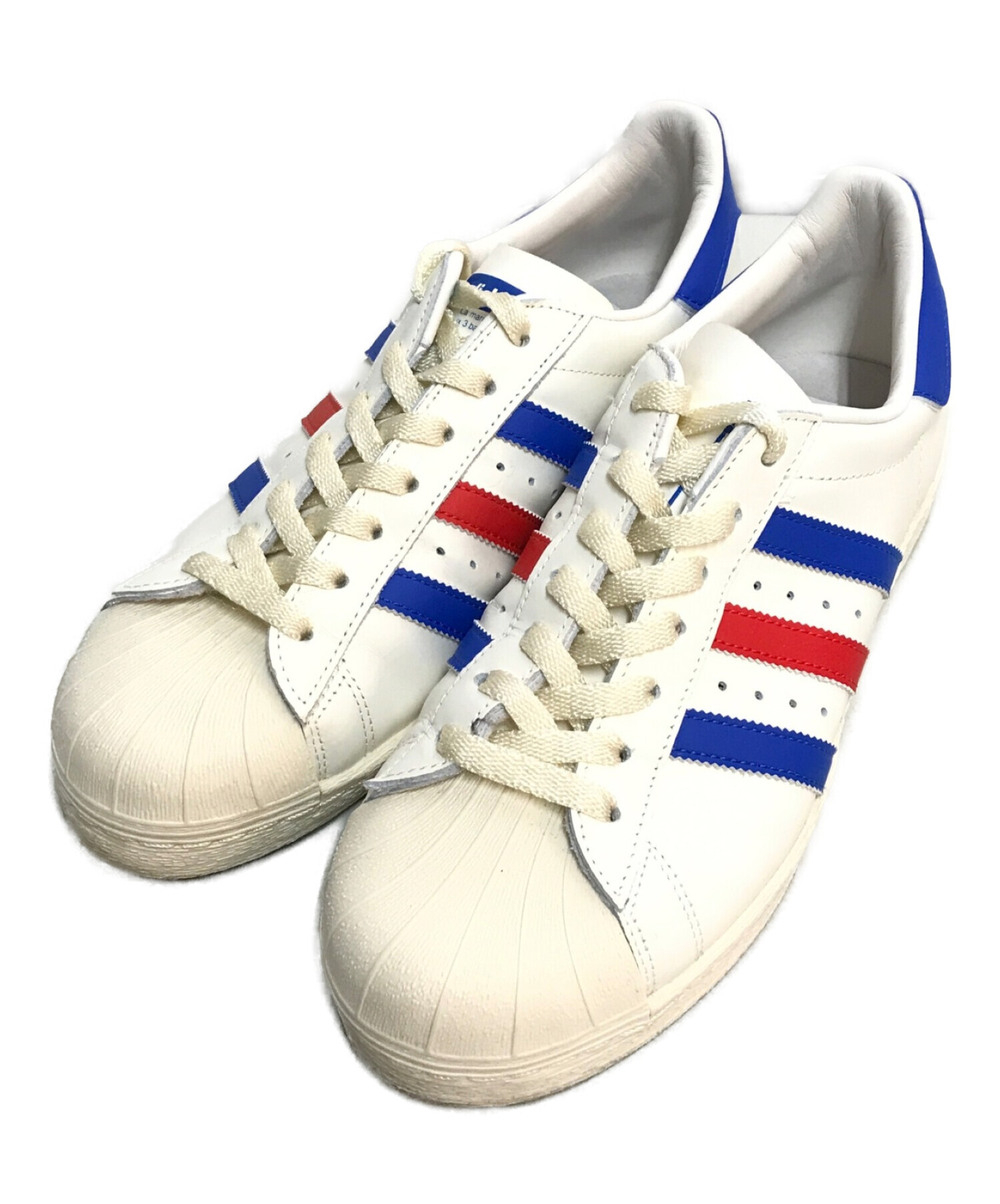 adidas (アディダス) SUPERSTAR 82 トリコロールカラー サイズ:26.5