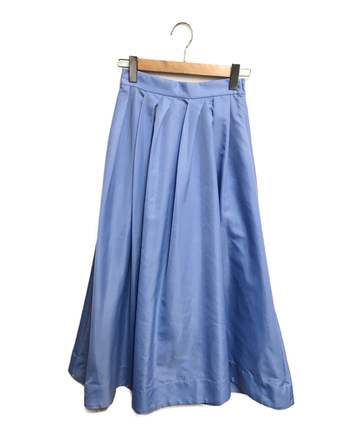Ameri VINTAGE (アメリヴィンテージ) random tuck volume skirt ブルー サイズ:S