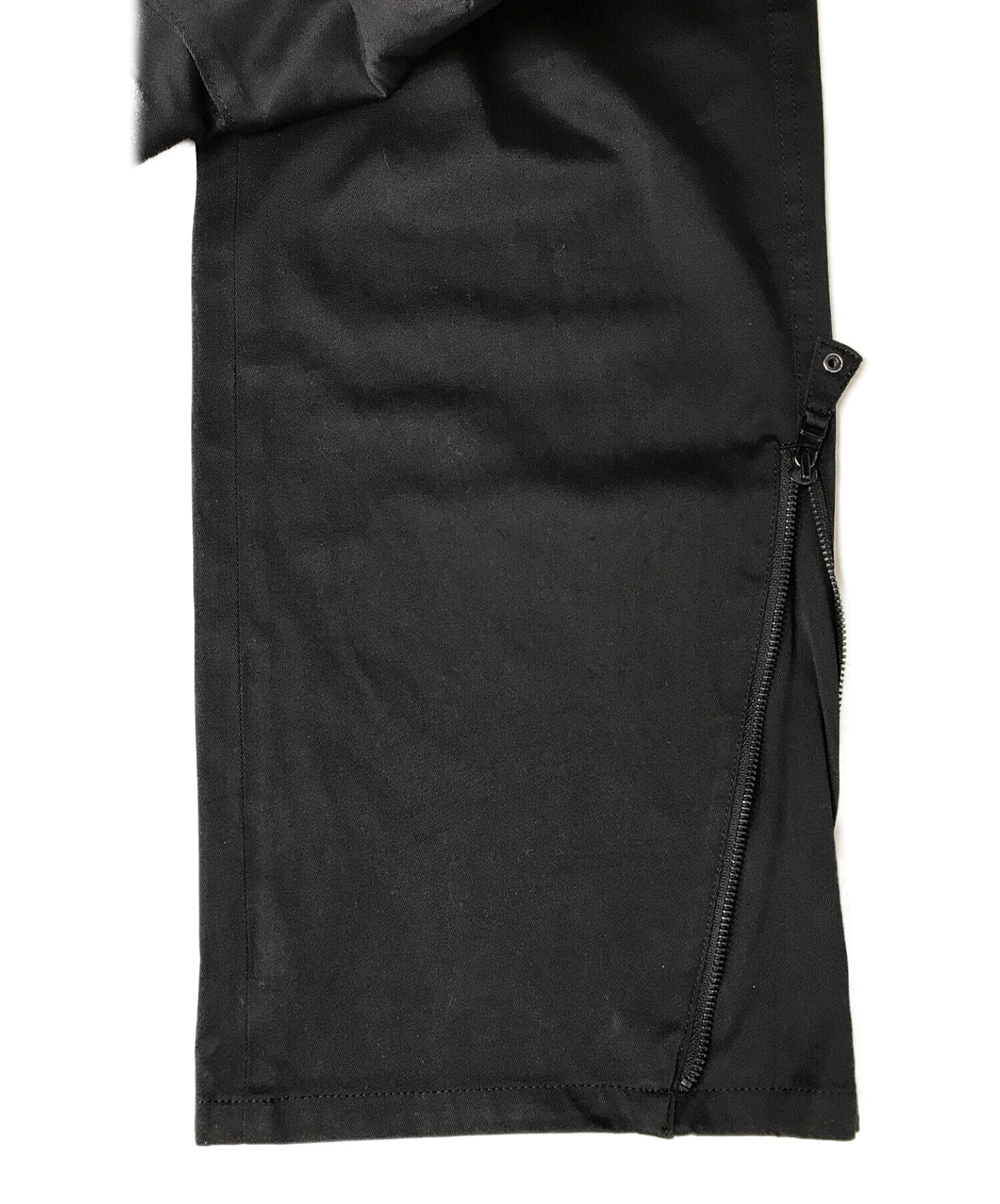 Jean Paul Gaultier homme (ジャンポールゴルチェオム) カーゴパンツ ブラック サイズ:48