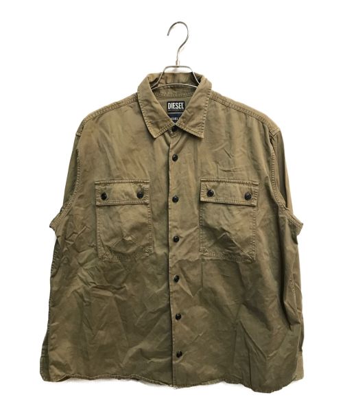 【中古・古着通販】DIESEL (ディーゼル) S-HOBART ワークシャツ