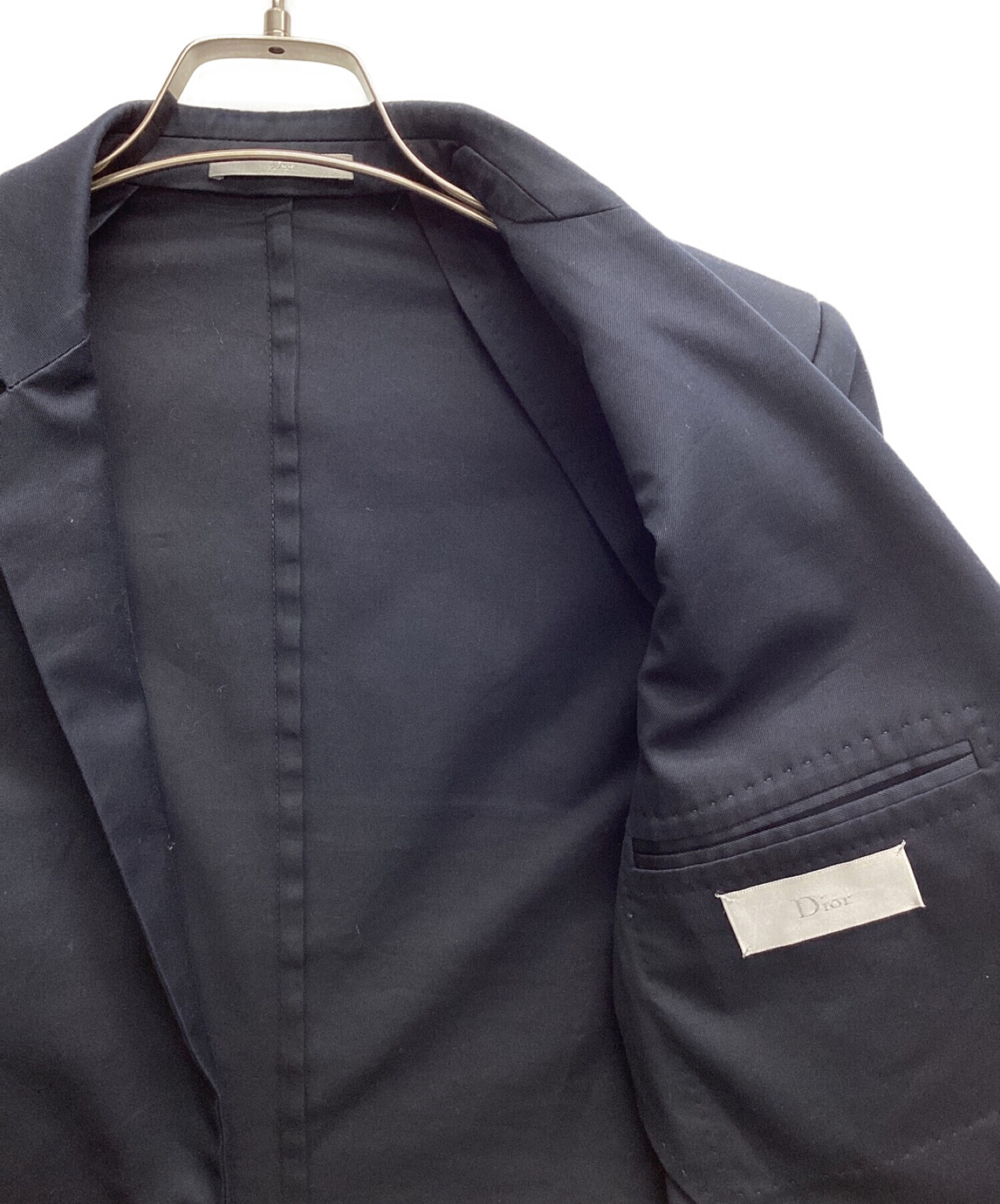 Dior テーラードジャケット　ネイビー　サイズ44