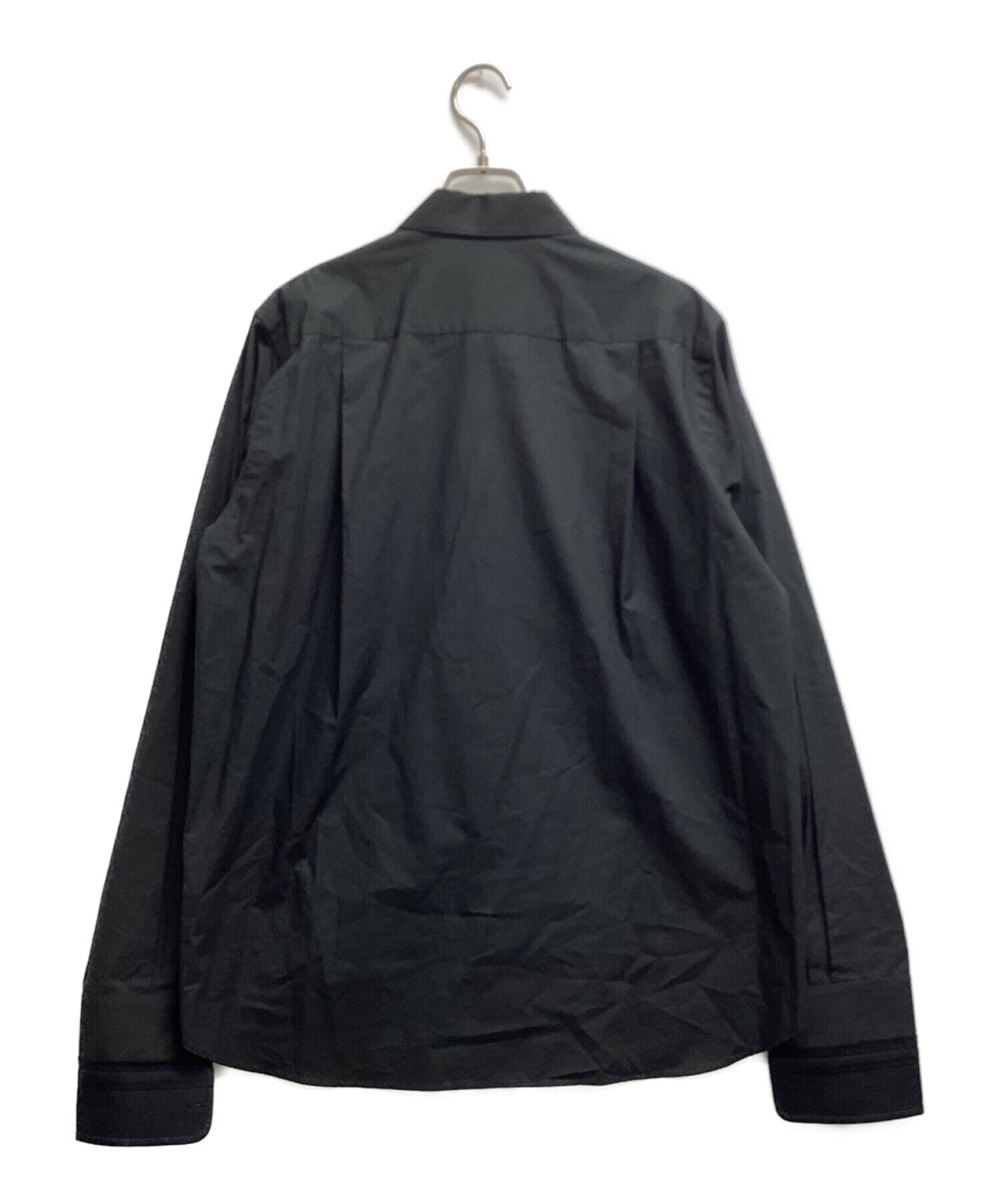 sacai (サカイ) 袖レイヤードシャツ ブラック サイズ:3