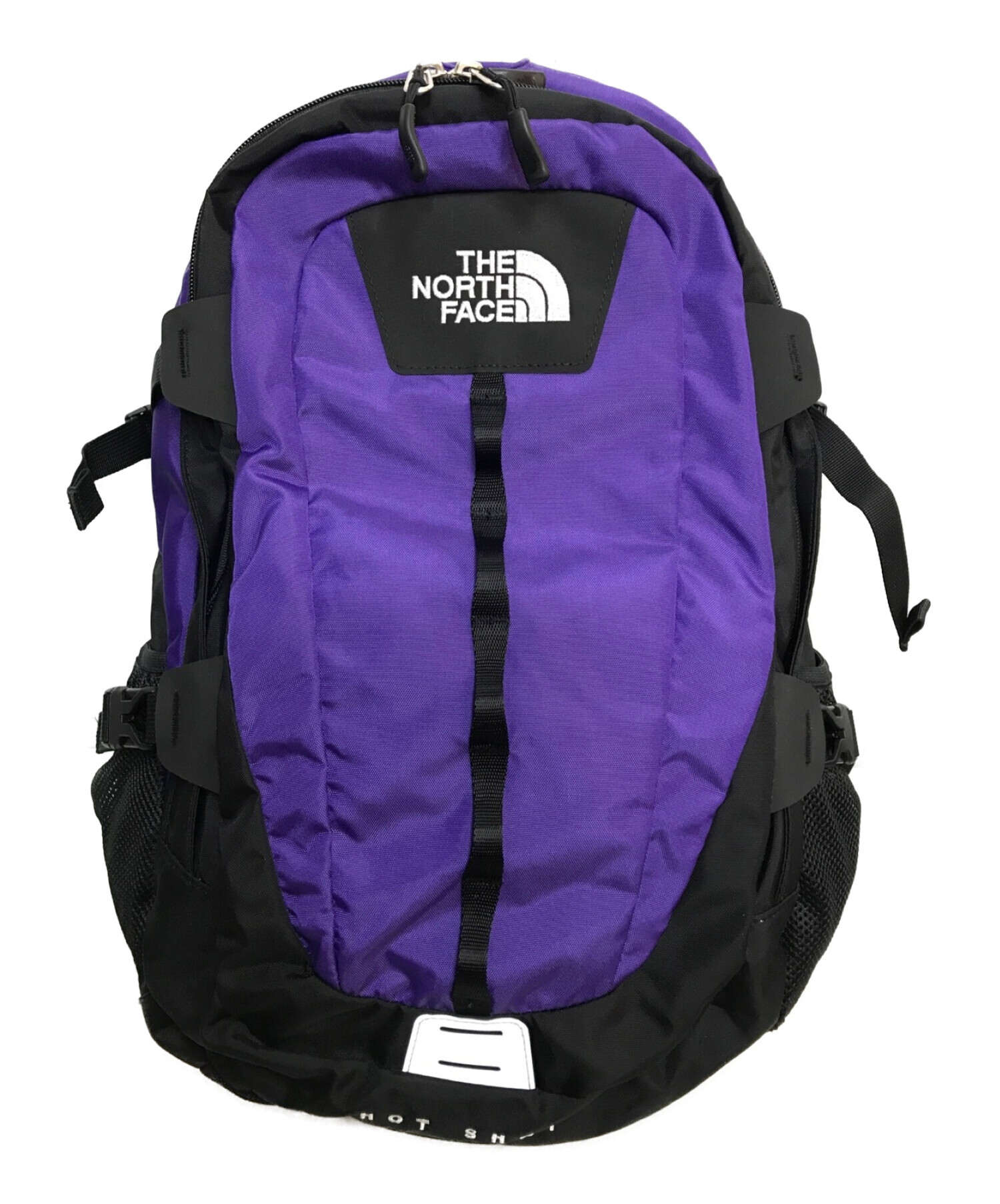 THE NORTH FACE (ザ ノース フェイス) ホットショットバックパック パープル×ブラック