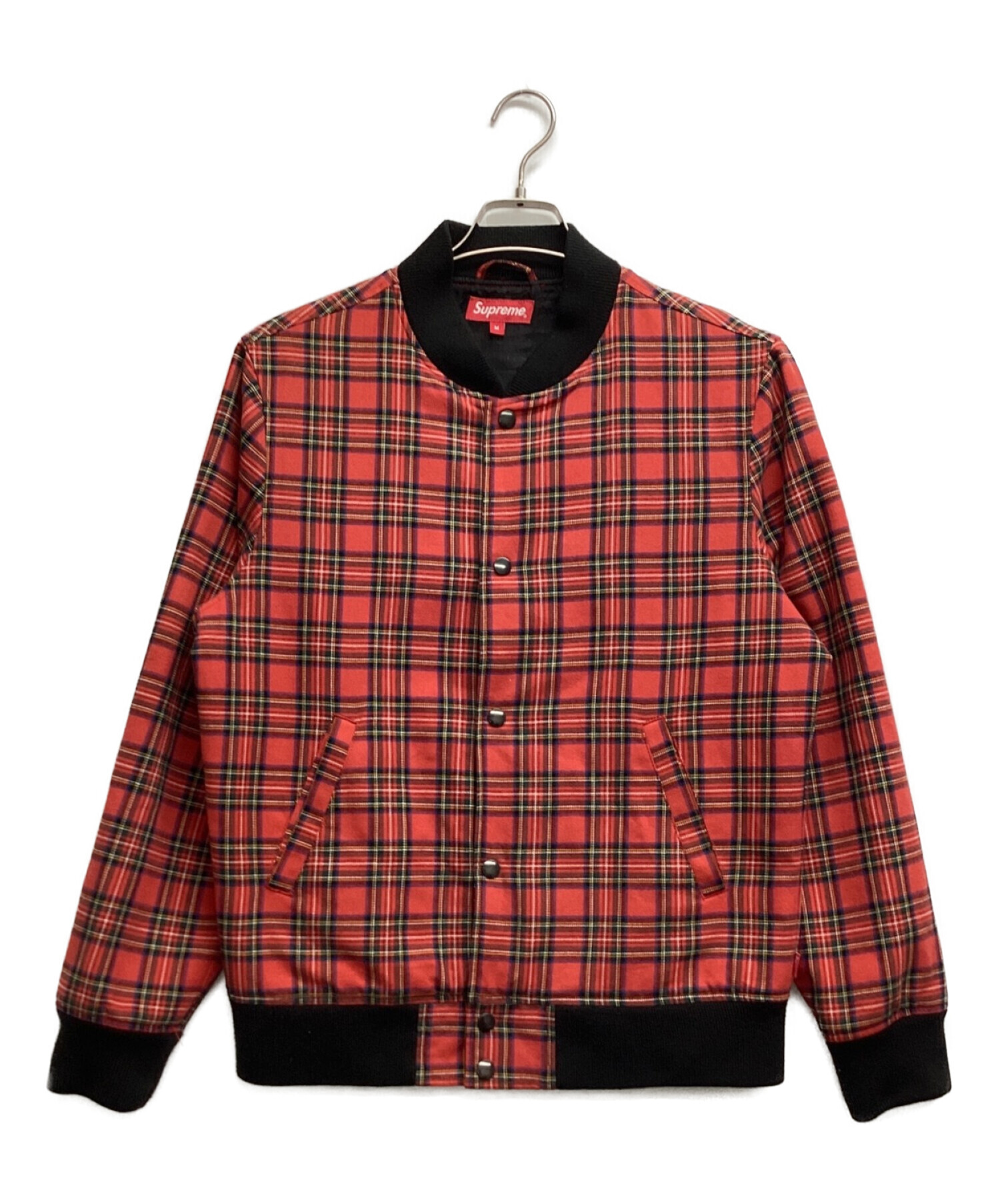 Supreme clearance plaid bomber