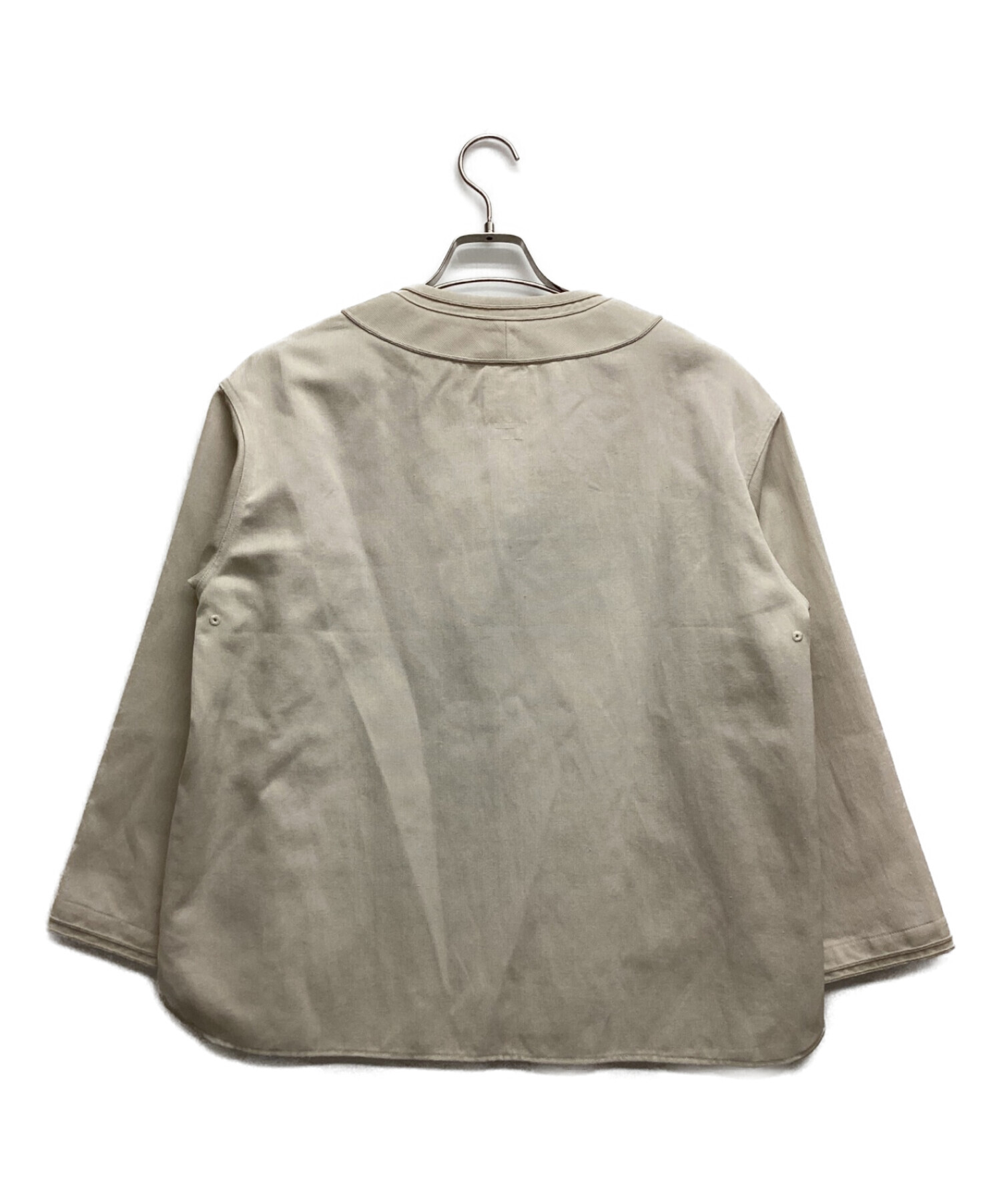 VISVIM (ビズビム) DUGOUT SHIRT L/S グレー サイズ:1