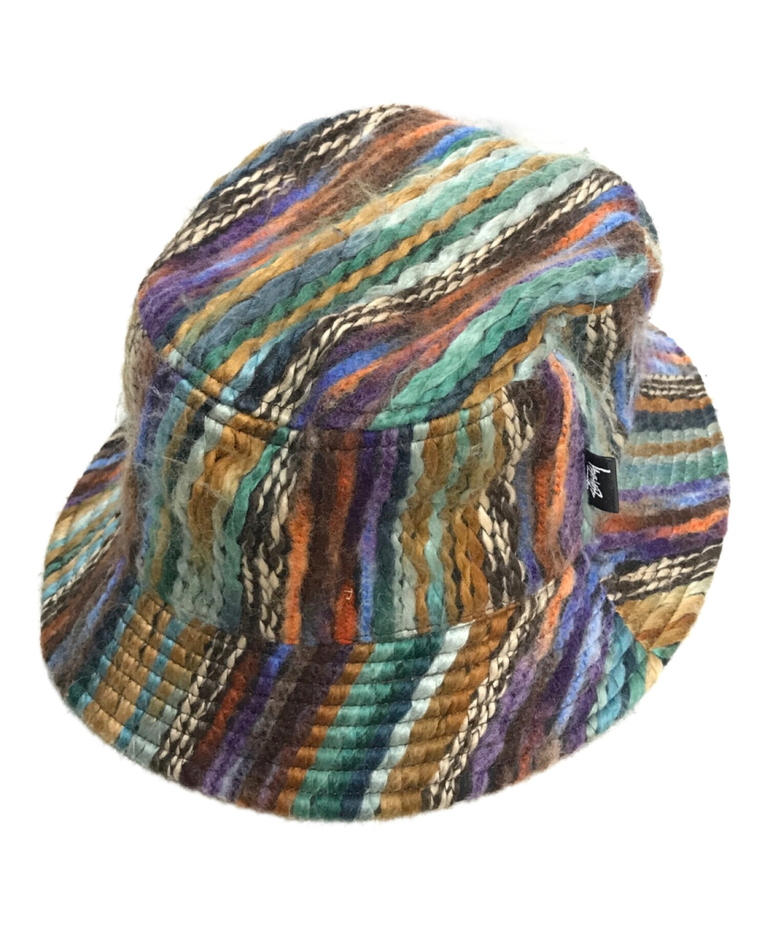 中古・古着通販】stussy (ステューシー) Mixed Yarn Stock Bucket Hat 