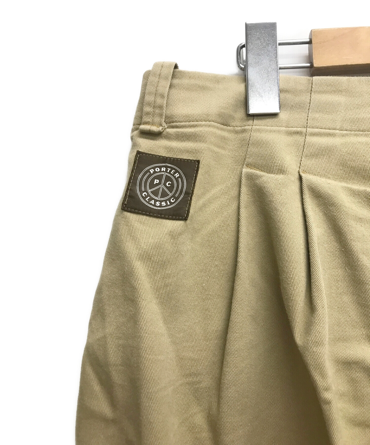 Porter Classic (ポータークラシック) SATCHMO CHINOS パンツ ベージュ サイズ:L