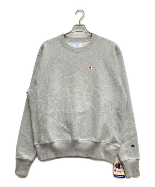 中古・古着通販】Champion (チャンピオン) ロゴスウェット グレー