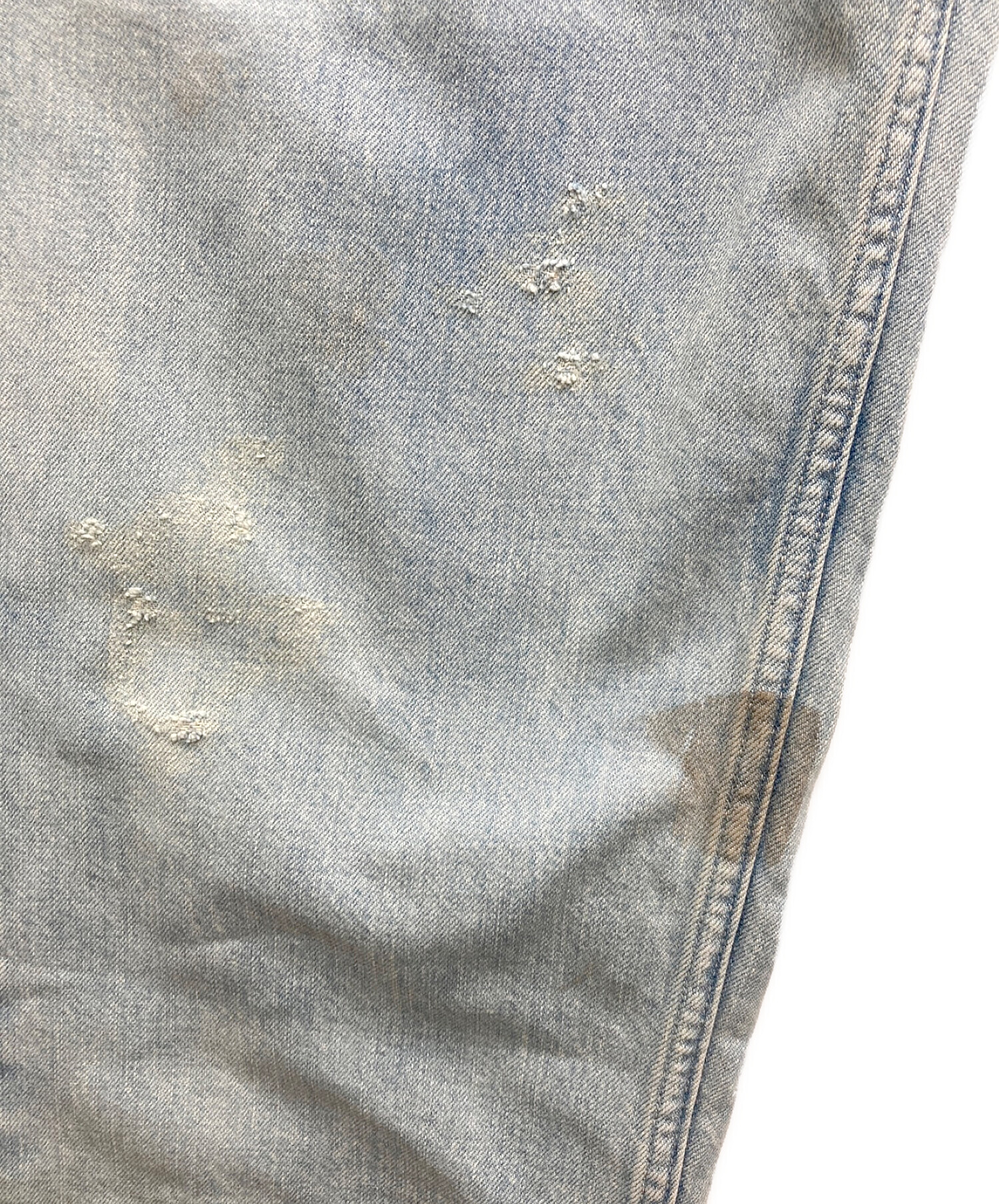 中古・古着通販】MARKA (マーカ) COCOON FIT JEANS DAMAGED インディゴ