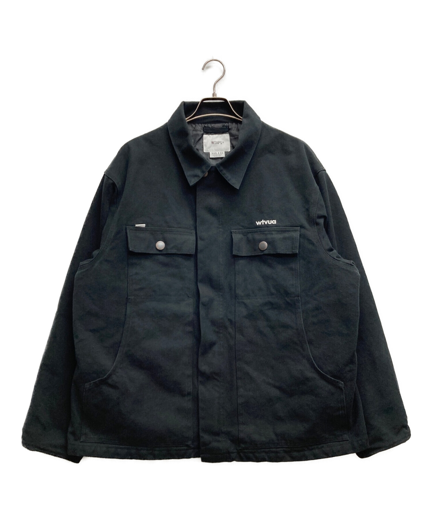 中古・古着通販】WTAPS (ダブルタップス) Mich Jacket ブラック サイズ:03｜ブランド・古着通販 トレファク公式【TREFAC  FASHION】スマホサイト