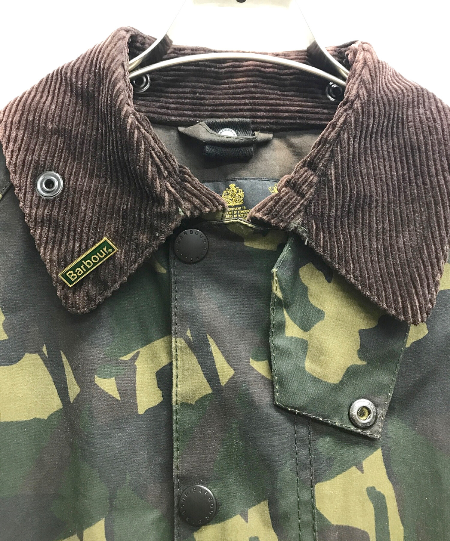 中古・古着通販】Barbour (バブアー) SHIPS (シップス) カモビデイル