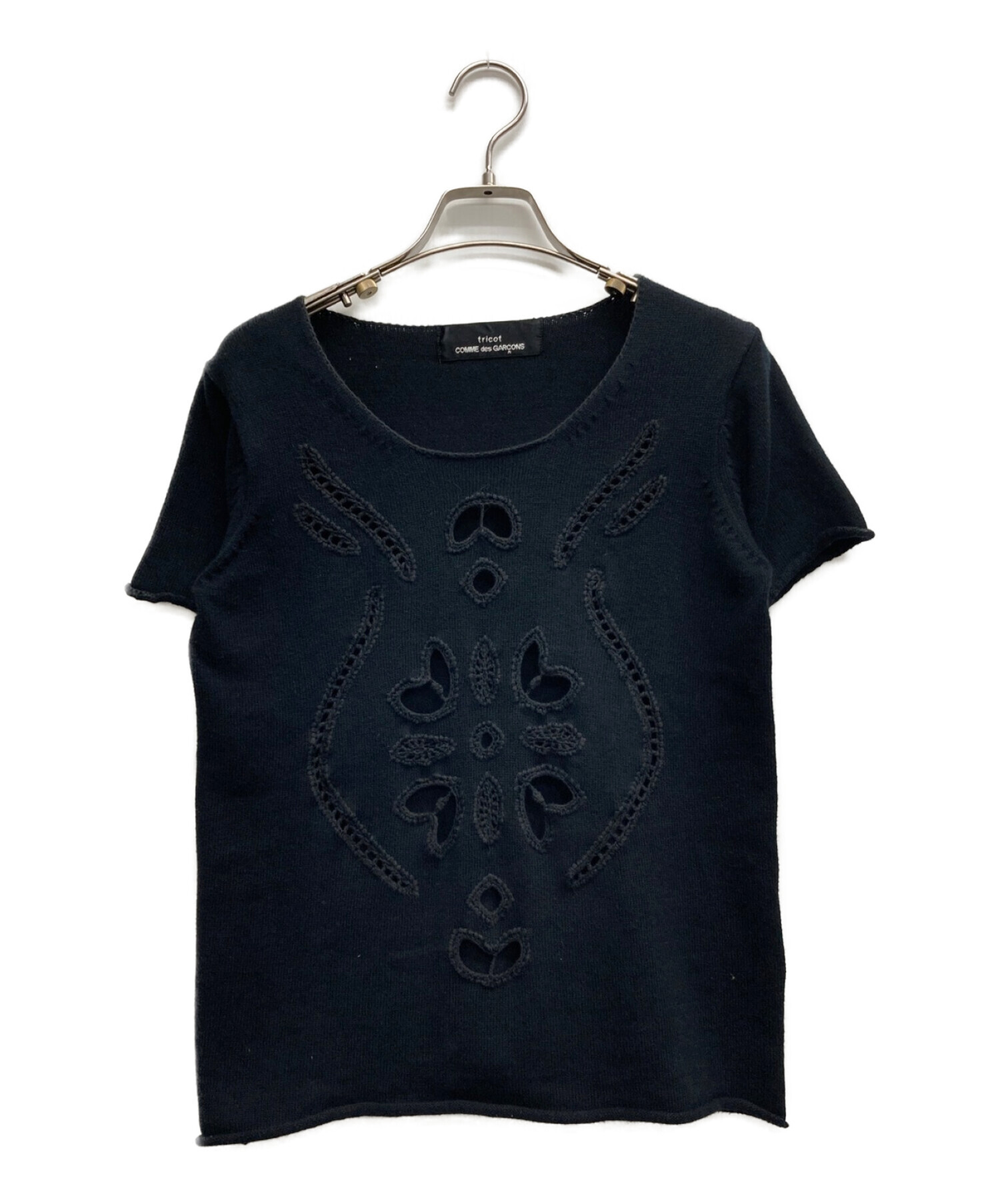コムデギャルソン 半袖ニット - Tシャツ/カットソー(半袖/袖なし)